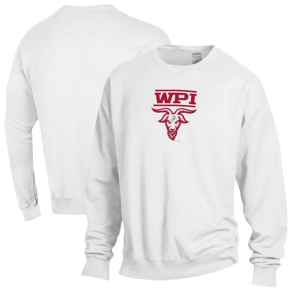  Worcester Polytechnic Institute Engineers ComfortWash Fleece Sweatshirt - White