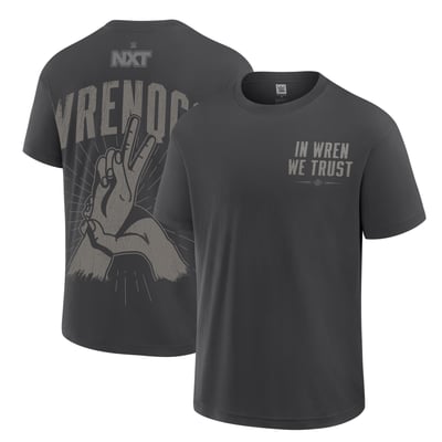 Wren Sinclair NXT In Wren We Trust Oversized T-Shirt - Black
