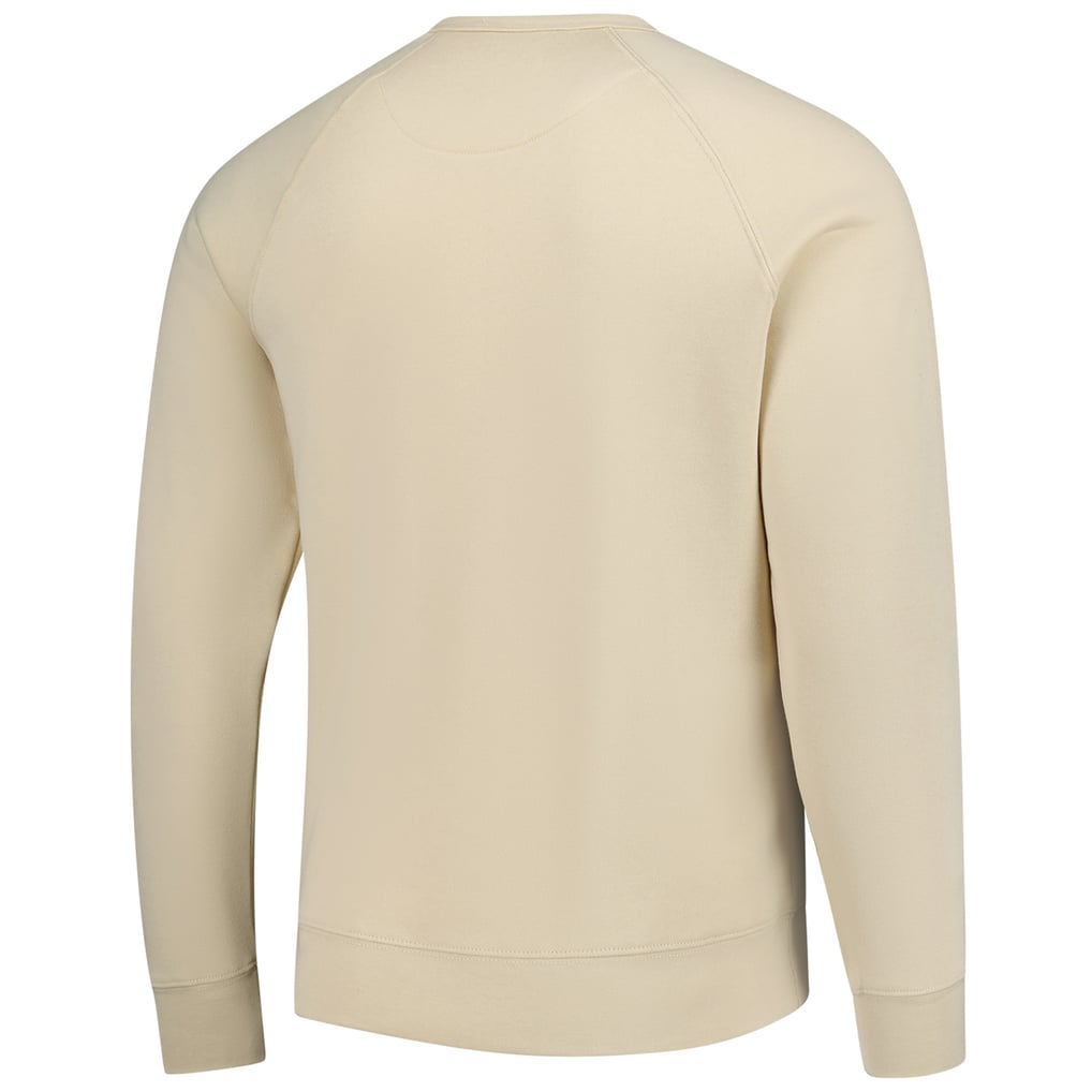 WrestleMania 41 Sportiqe Harmon Fleece Raglan Tri-Blend Pullover Sweatshirt - Tan