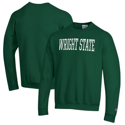 Wright State Raiders Champion Powerblend Sweatshirt - Green
