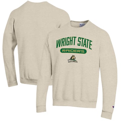 Wright State Raiders Champion Powerblend Sweatshirt - Oatmeal