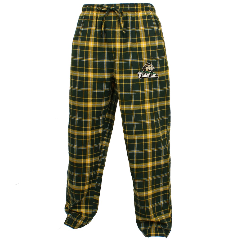 Wright State Raiders Concepts Sport Ultimate Flannel Pants - Hunter Green/Gold