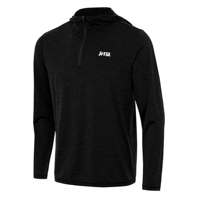 WTGL Antigua Tidy Quarter-Zip Hoodie - Heather Black