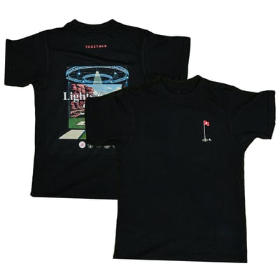 WTGL TOGETHXR Unisex Lights Cameras Swing T-Shirt - Black