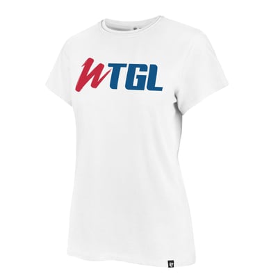 WTGL '47 Women's Franklin T-Shirt - White