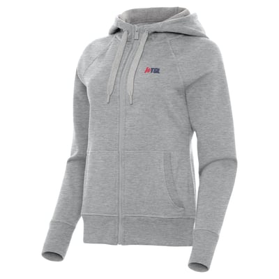 WTGL Antigua Women's Victory Full-Zip Hoodie - Heather Gray