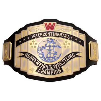 1985-1987 WWE Intercontinental Championship Replica Title Belt