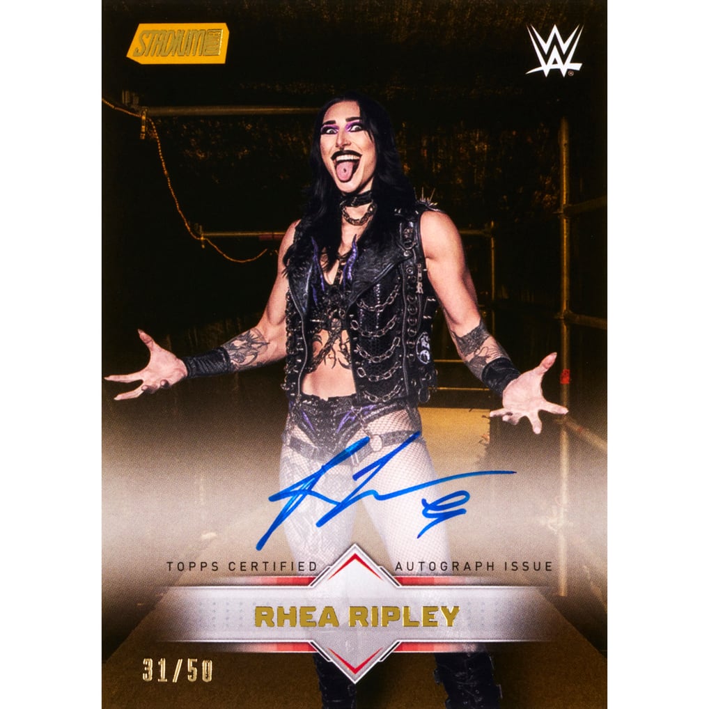 2026 Topps Stadium Club WWE Factory Sealed Mega Box