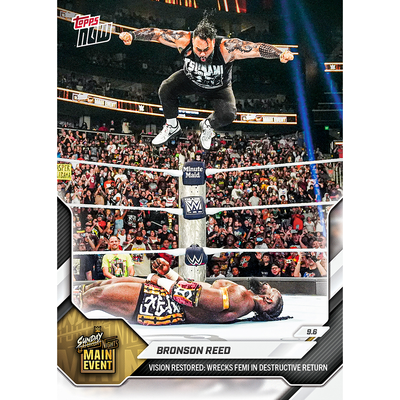 Bronson Reed - 2026 WWE Topps NOW® - Card 94