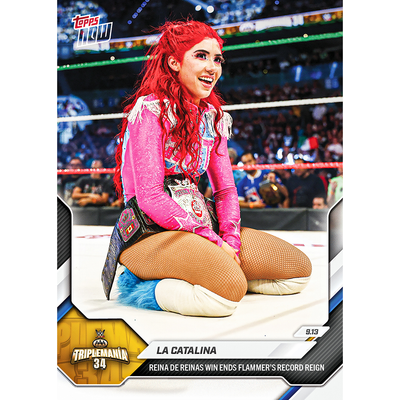 La Catalina - 2026 WWE Topps NOW® - Card 98