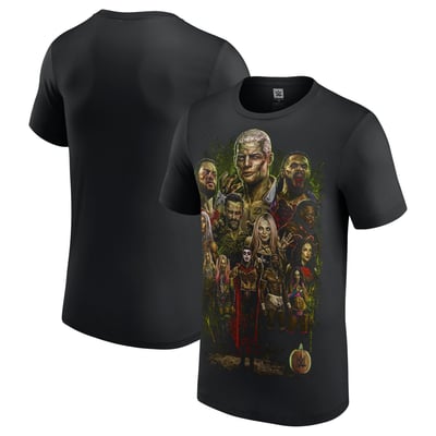 Superstar Zombies Halloween T-Shirt - Black