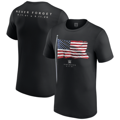 WWE Remembers T-Shirt - Black