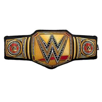 WWE 12" x 25" Undisputed Championship Title Belt Big Shots Pillow