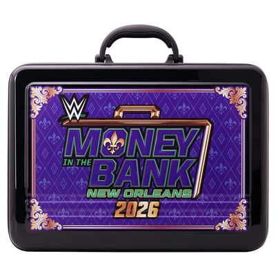 WWE Money In The Bank 2026 New Orleans Replica Briefcase