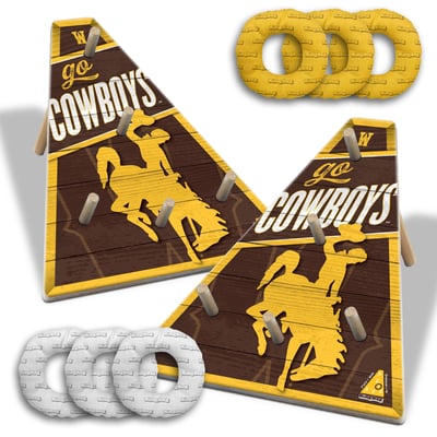 Wyoming Cowboys Fanpoint 20" x 23" Ring Bag Game