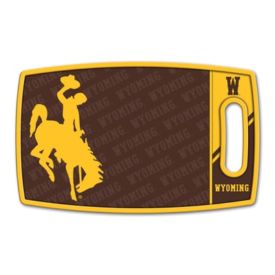 Wyoming Cowboys Fanpoint Logo Series Cutting Board