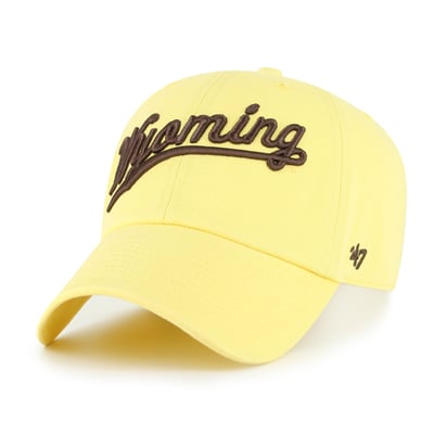  Wyoming Cowboys '47 Unisex Vault Clean Up Adjustable Hat - Gold