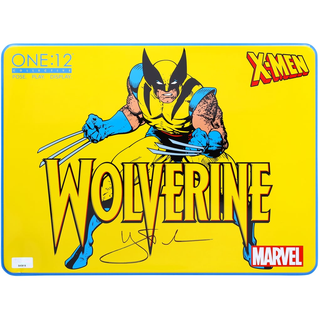 Hugh Jackman X-Men Autographed Fanatics Authentic One:12 Collective Wolverine Action Figure
