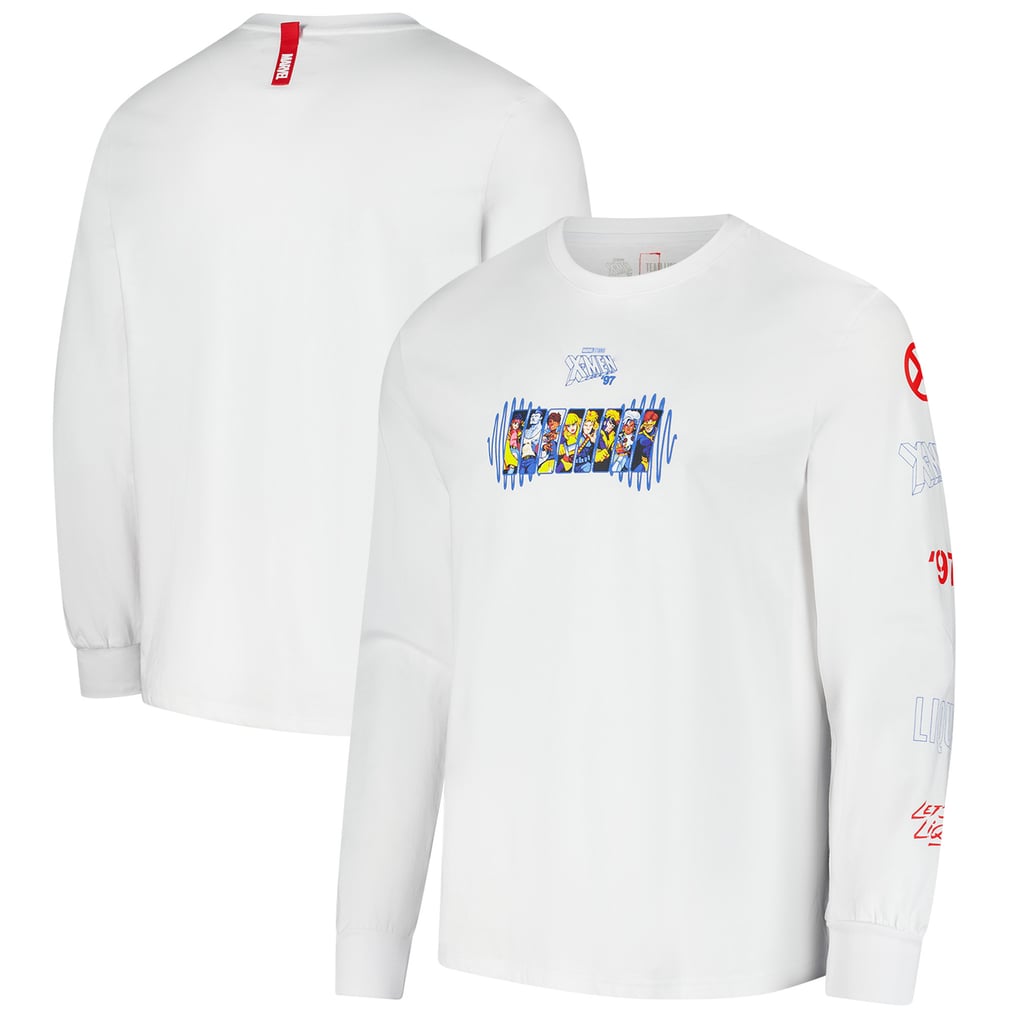 X-Men '97 Team Liquid x Marvel Unisex Team Long Sleeve T-Shirt - White