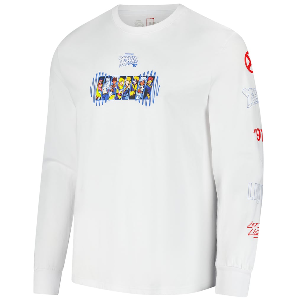 X-Men '97 Team Liquid x Marvel Unisex Team Long Sleeve T-Shirt - White