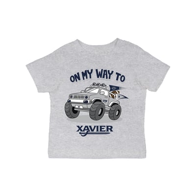 Xavier Musketeers Vive La Fete Infant On My Way T-Shirt - Gray