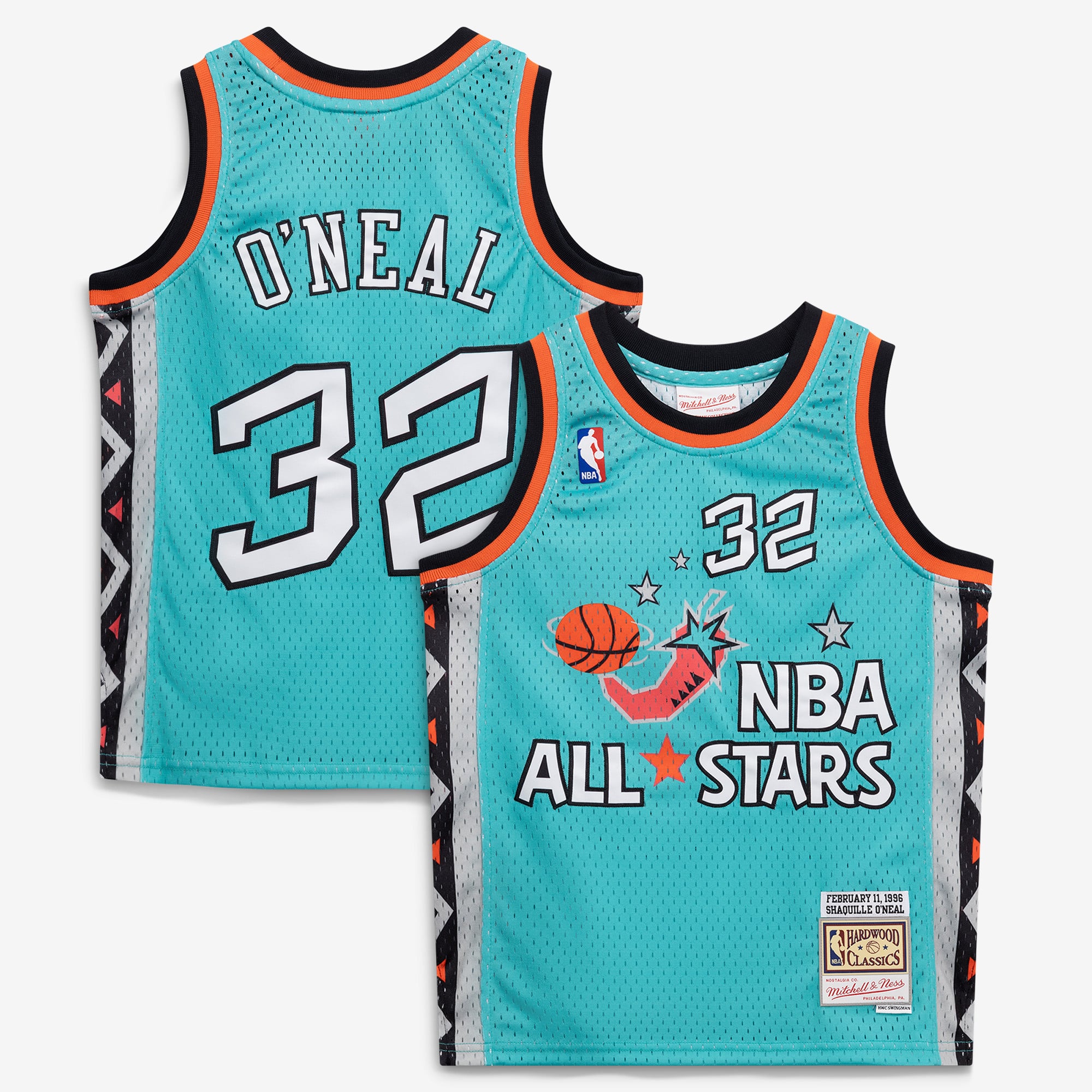 Youth 1996 NBA All-Star Game Shaquille O Mitchell & Ness NBA All Stars ユニフォーム
