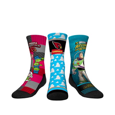  Arizona Cardinals Rock Em Youth Toy Story 3-Pack Crew Socks