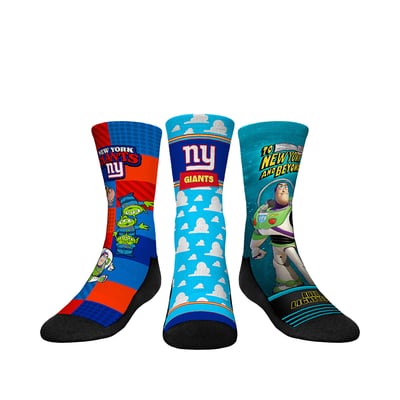  New York Giants Rock Em Youth Toy Story 3-Pack Crew Socks