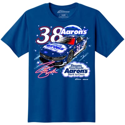 Zane Smith Classic Ink Aaron's Car T-Shirt - Navy