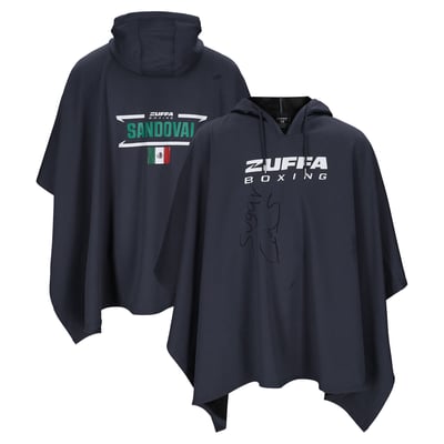 Cain Sandoval Zuffa Boxing 08 Autographed Fanatics Authentic Event-Worn Walkout Hoodie