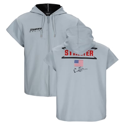 Casey James Streeter Zuffa Boxing 07 Autographed Fanatics Authentic Event-Worn Walkout Hoodie