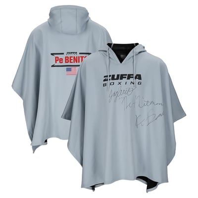 Jaybrio Pe Benito Zuffa Boxing 08 Autographed Fanatics Authentic Event-Worn Walkout Hoodie