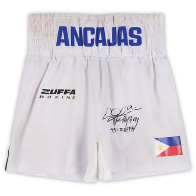 Jerwin Ancajas Zuffa Boxing 08 Autographed Fanatics Authentic Bout-Worn Shorts