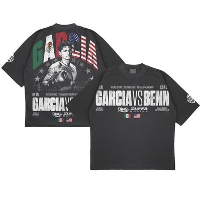 Ryan Garcia Zuffa Boxing 11 Country T-Shirt - Black