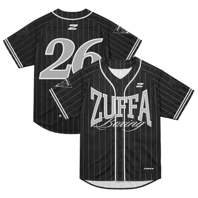 Zuffa Boxing Baseball Jersey - Black