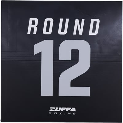 Zuffa Boxing 04 Fanatics Authentic Event-Used Round 12 Ring Round Card